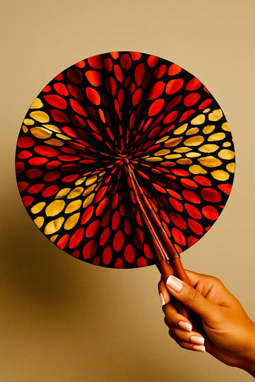 Ember Bloom Fan – Heritage Collection