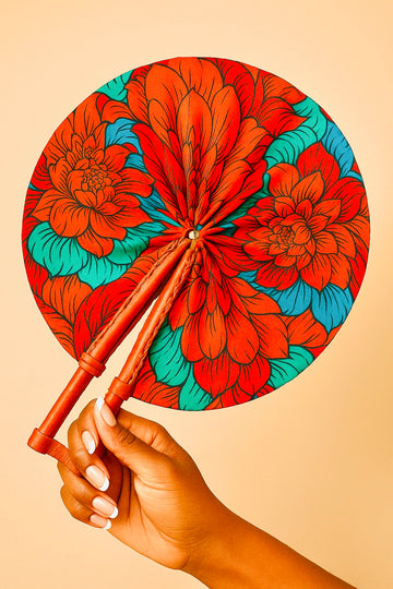 Flame Petal Fan – Heritage Collection Fan