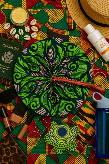 The Peacock Bloom – Heritage Fan Collection