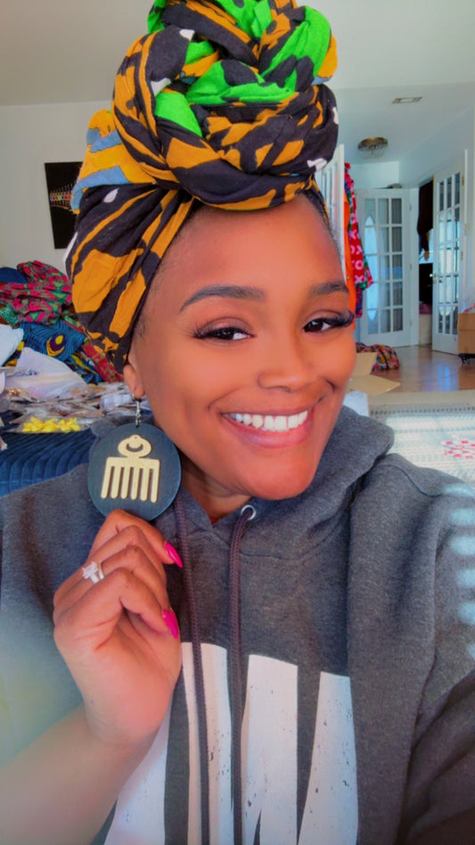 Duafe Circle Earrings – Beauty