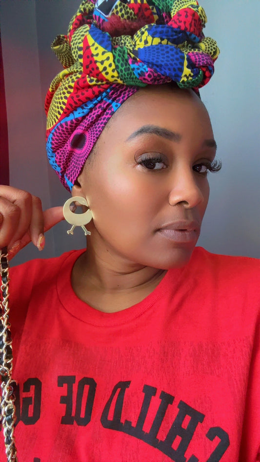 Sankofa Gohld Kohst Earrings