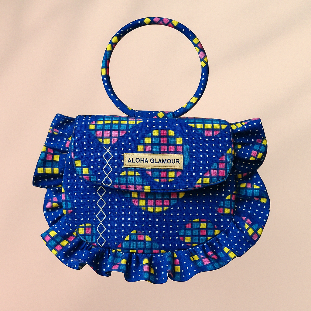 The Tabby Royal Vibe Mini Ruffle Bag- Carry Her Story Collection