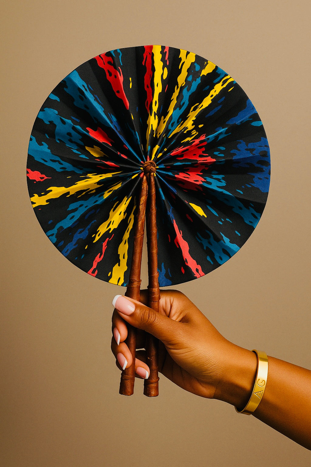 Sunburst Rhythm - Heritage Fan Collection