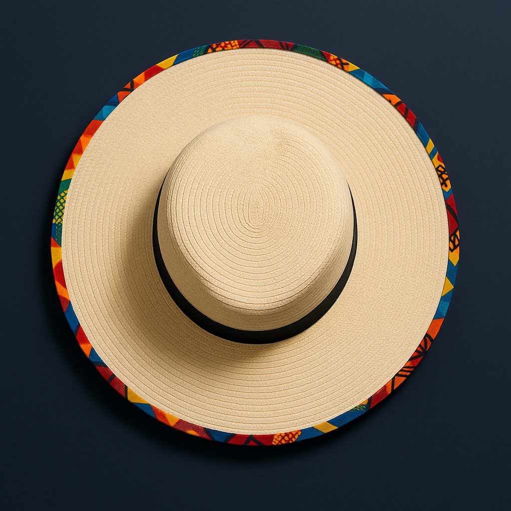 Crowned in Color – Beige Brim Beauty | Haus of Crowns Collection