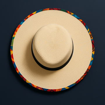 Crowned in Color – Beige Brim Beauty | Haus of Crowns Collection