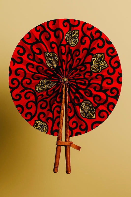 Sunfire Bloom - Heritage Fan Collection