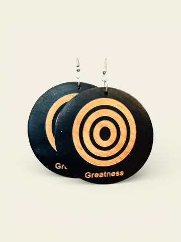 Andinkrahene Circle Earrings – Greatness