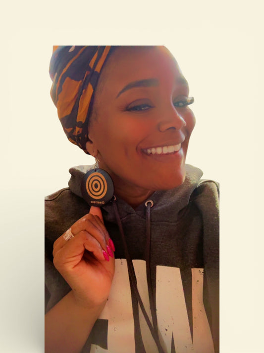 Andinkrahene Circle Earrings – Greatness