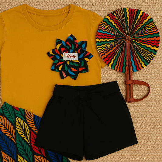 Ankara Bloom Pins – “Carry Her Story” Collection