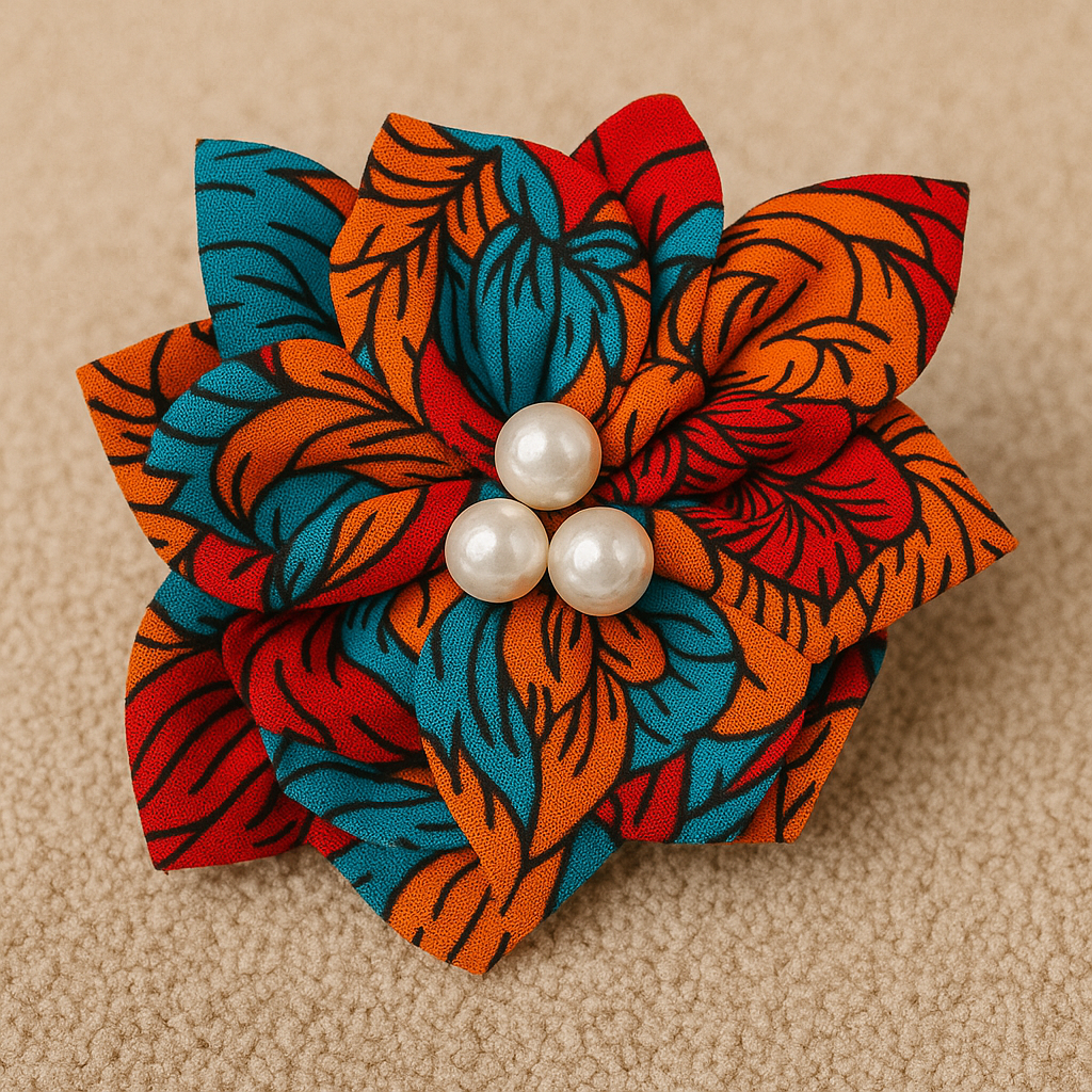 Ankara Bloom Pins – “Carry Her Story” Collection