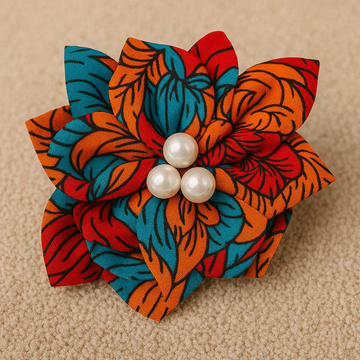 Ankara Bloom Pins – “Carry Her Story” Collection