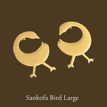 Sankofa Gohld Kohst Earrings