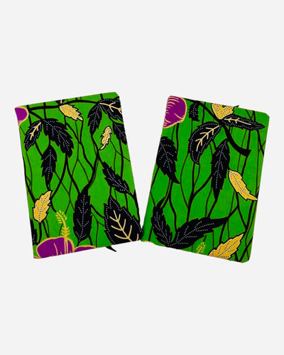 A5 African Fabric Covered Notebook