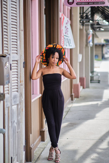 Laiken Ankara Print Boat Hat