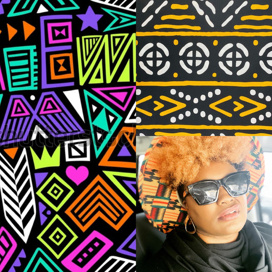 Bundle It Ankara Print Boat Hat