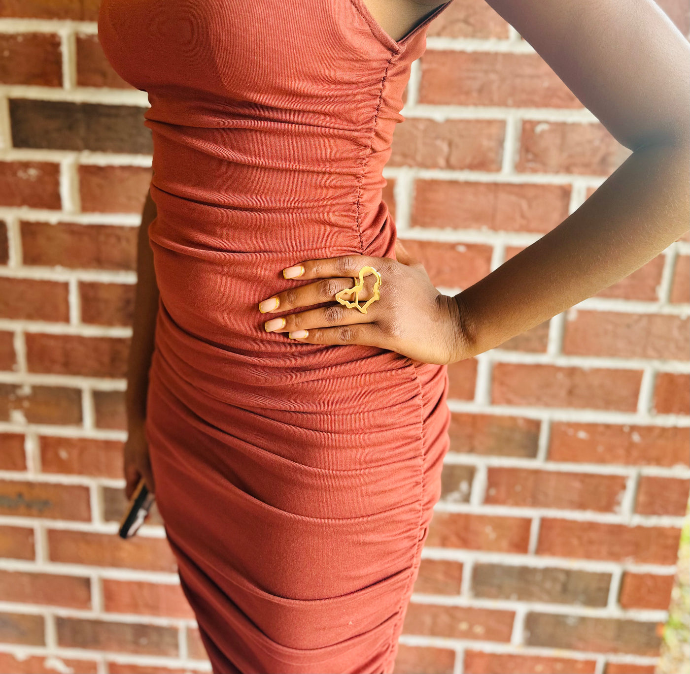 Africa Cut Out  Ring