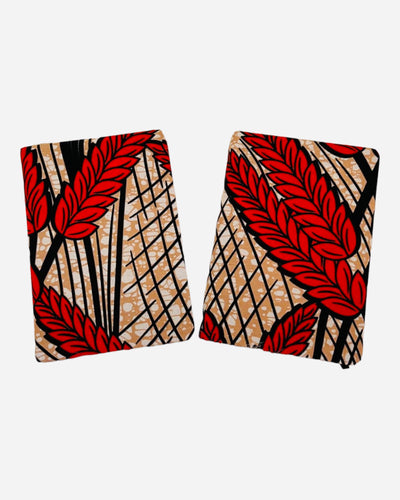 A5 African Fabric Covered Notebook